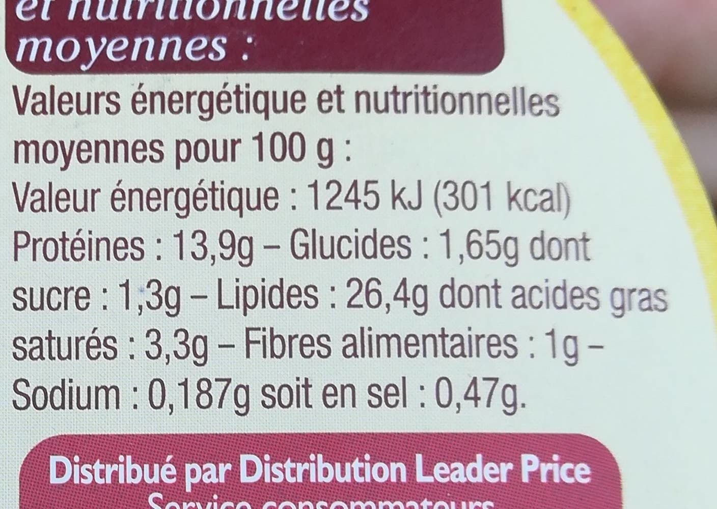Leader Price Sélection de nos regions packshot
