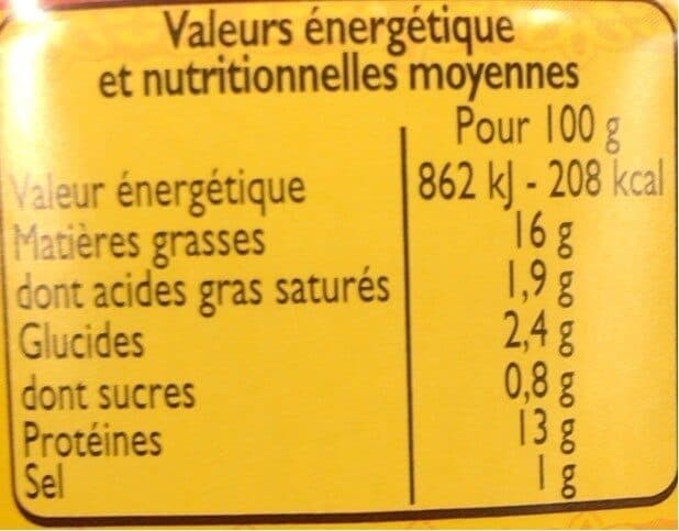 Leader Price Miettes de Thon A la Harissa packshot