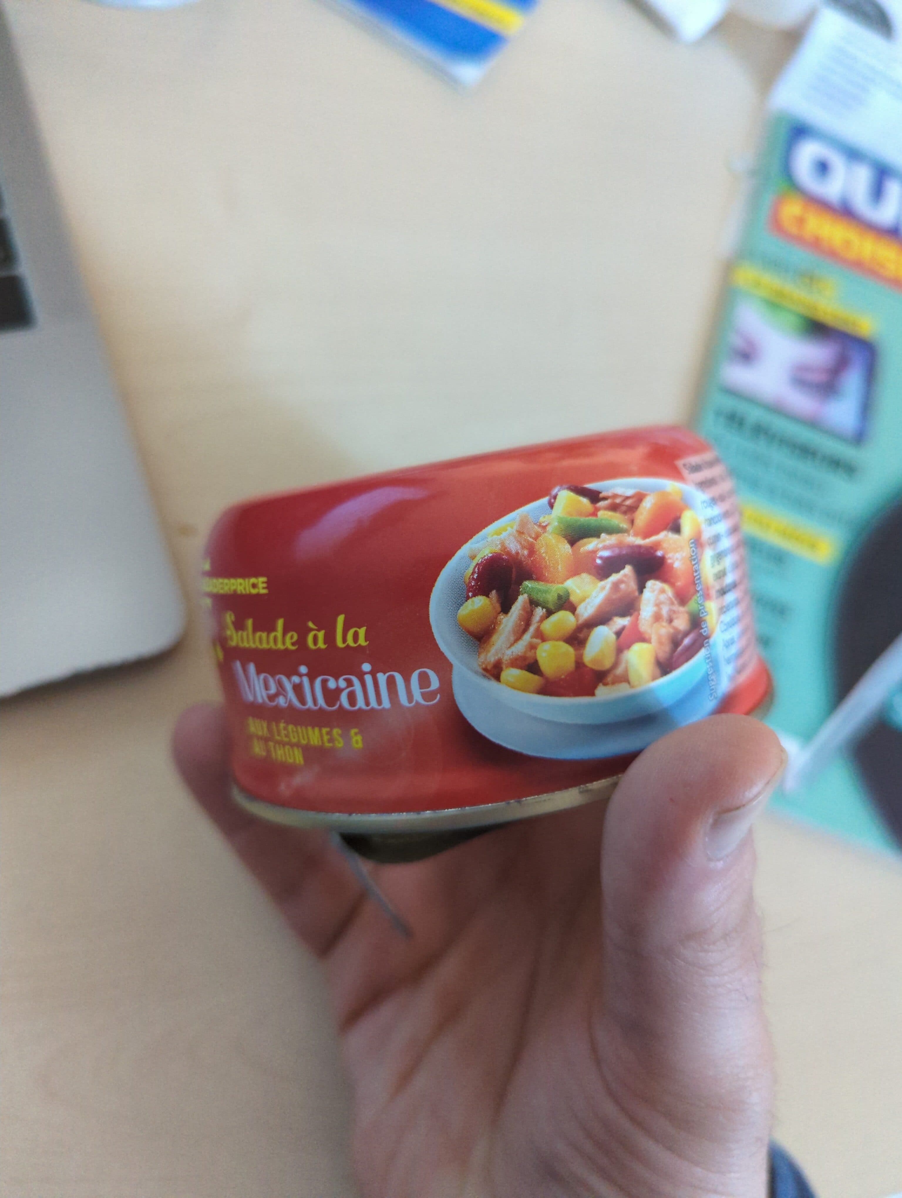 Leader Price Salade mexicaine aux légumes et au Thon packshot