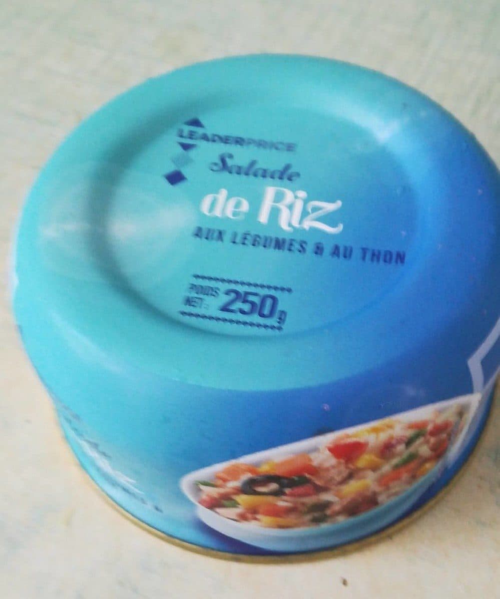 Leader Price Salade de riz packshot