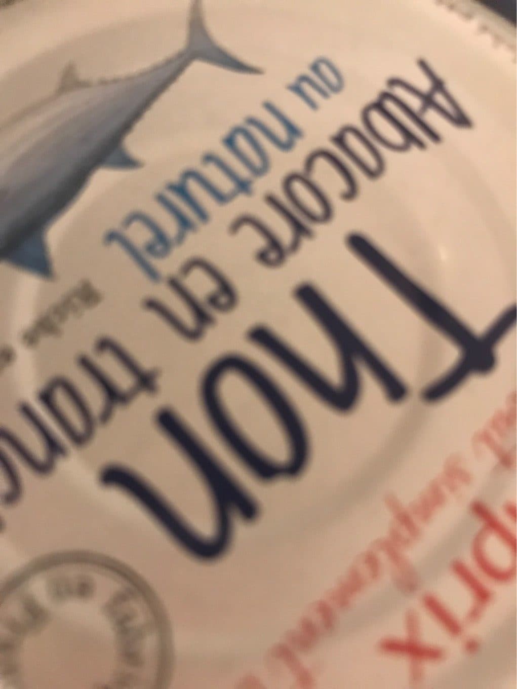 Franprix Franprix thon albacore nature tranché packshot