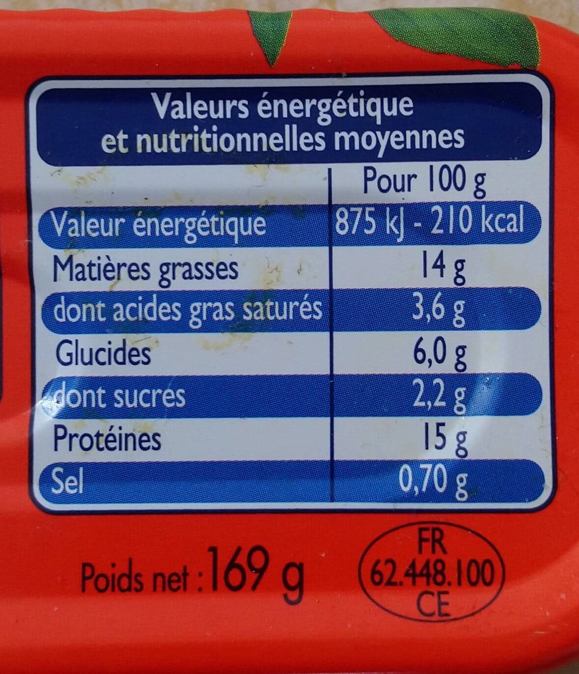 Leader Price Filets de Maquereaux à la Tomate et au Basilic packshot