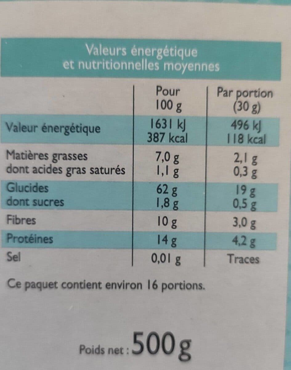LeaderPrice Flocons d'avoine packshot