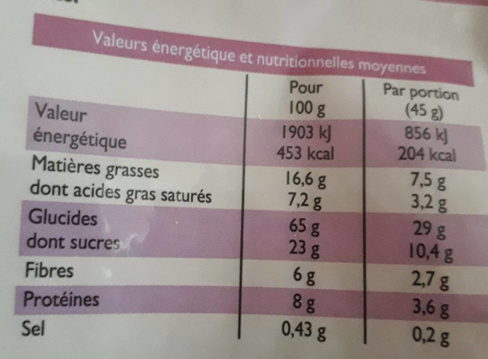 Leader Price Muesli croustillant aux fruits packshot