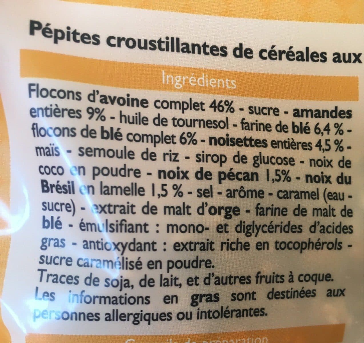 Leader Price Muesli croustillant packshot