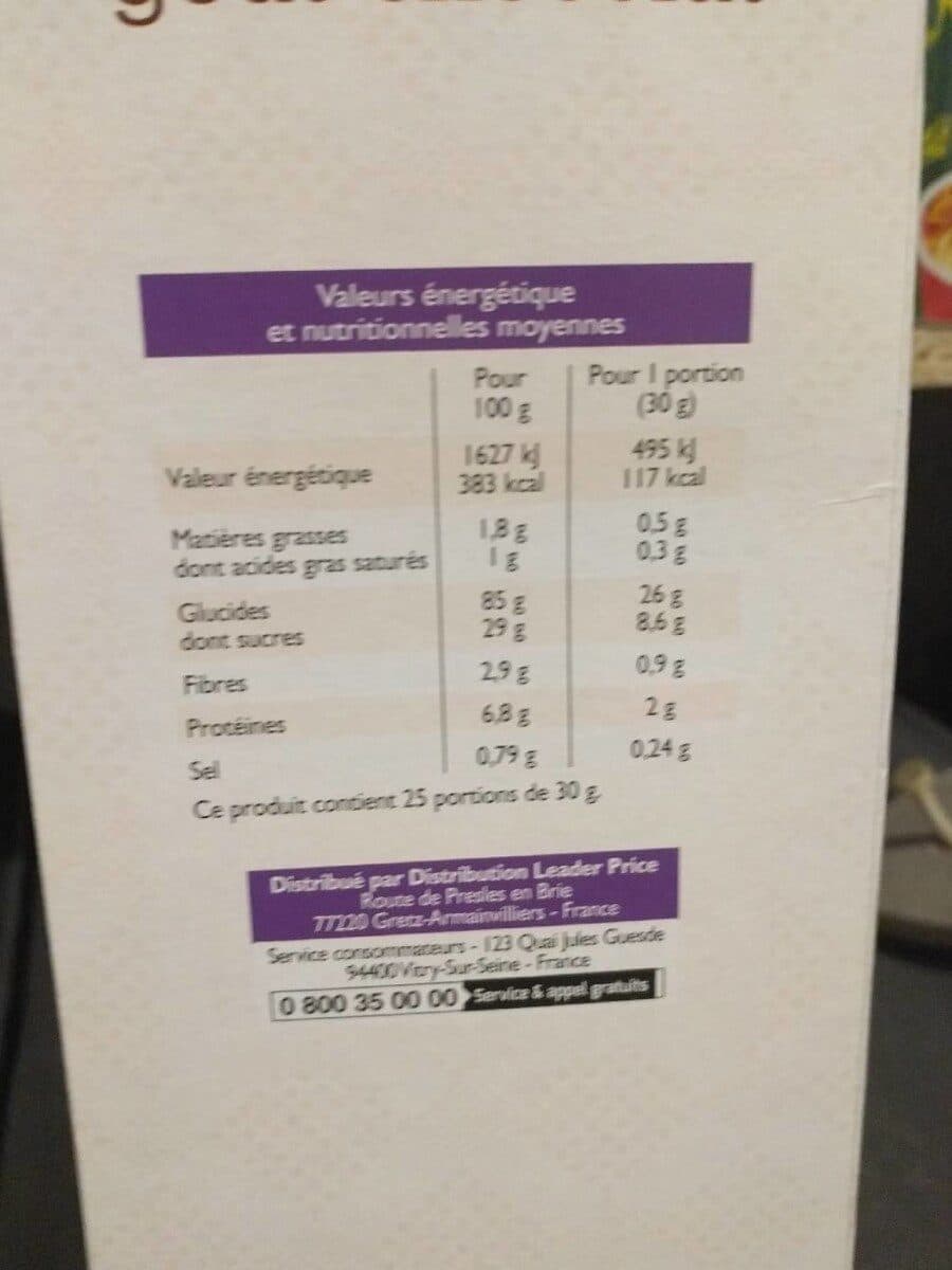 sans Riz soufflé goût chocolat packshot