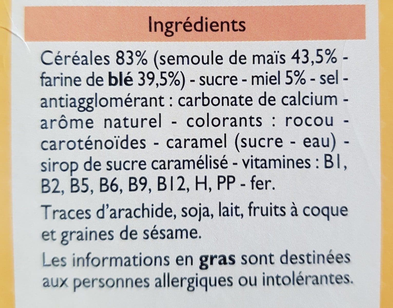 Leader Price Topmiel boules de céréales soufflées au miel packshot