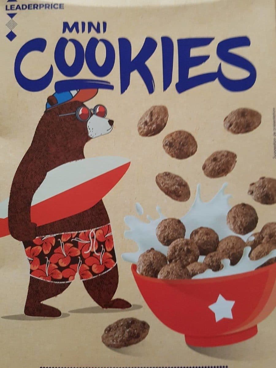 Leader Price MINI COOKIES packshot