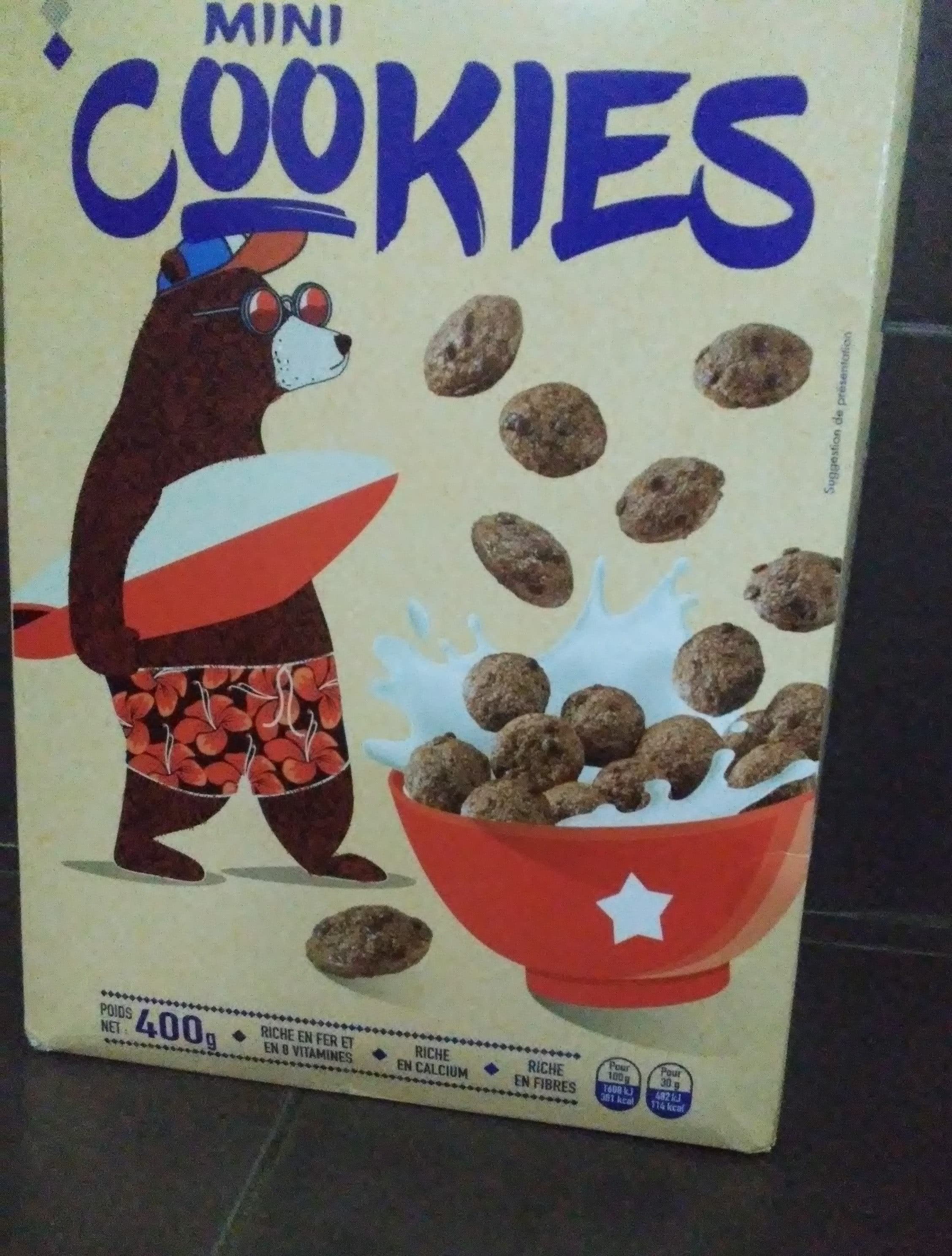 Leader Price MINI COOKIES packshot