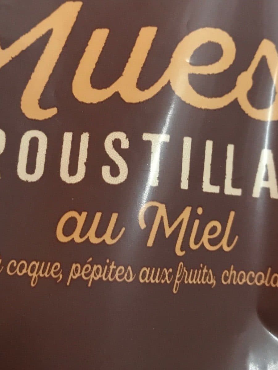 Leader Price Muesli croustillant au miel packshot