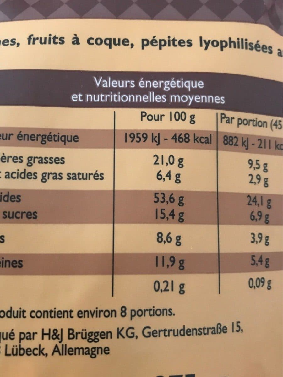 Leader Price Muesli croustillant au miel packshot