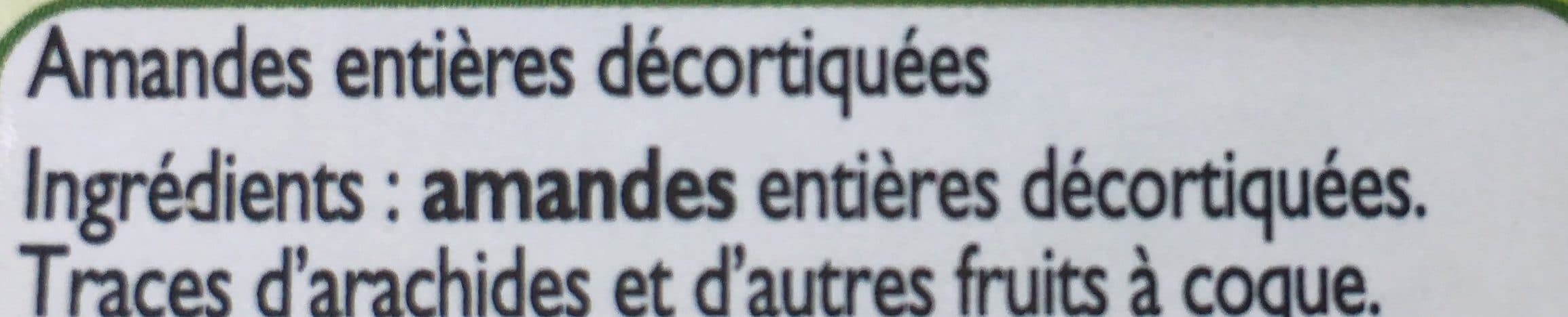 Leader Price Amandes Décortiquées packshot