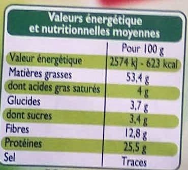Leader Price Amandes Décortiquées packshot