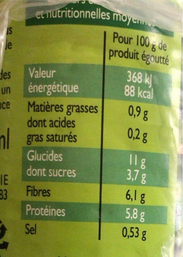 Leader Price Pack de 3 boîtes de Petits Pois Extra-fins packshot