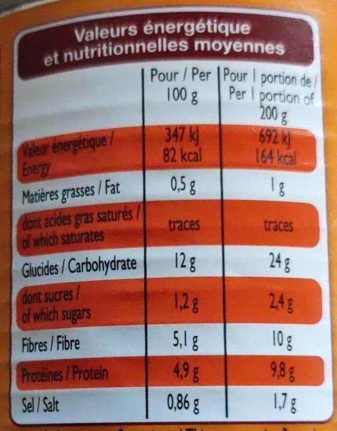 Leader Price Haricots blancs à la tomate packshot