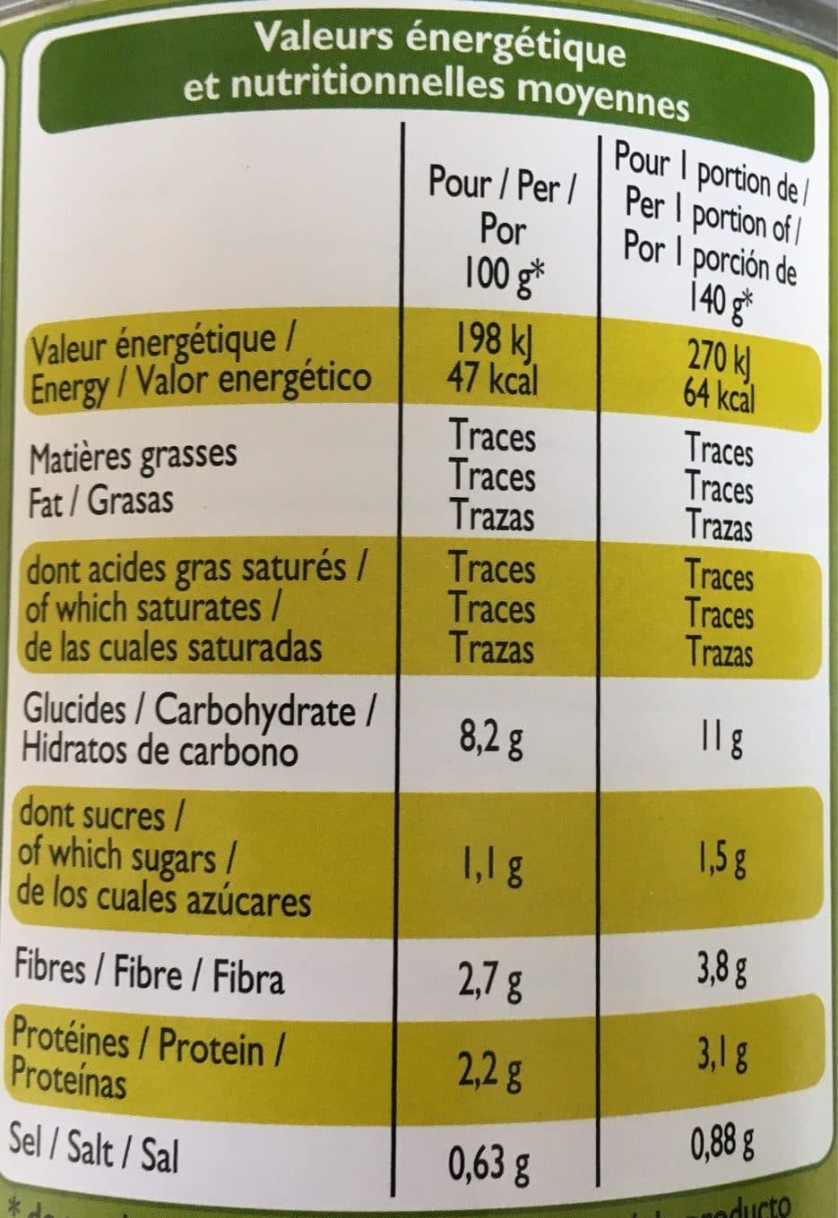 Leader Price Garniture 4 légumes packshot