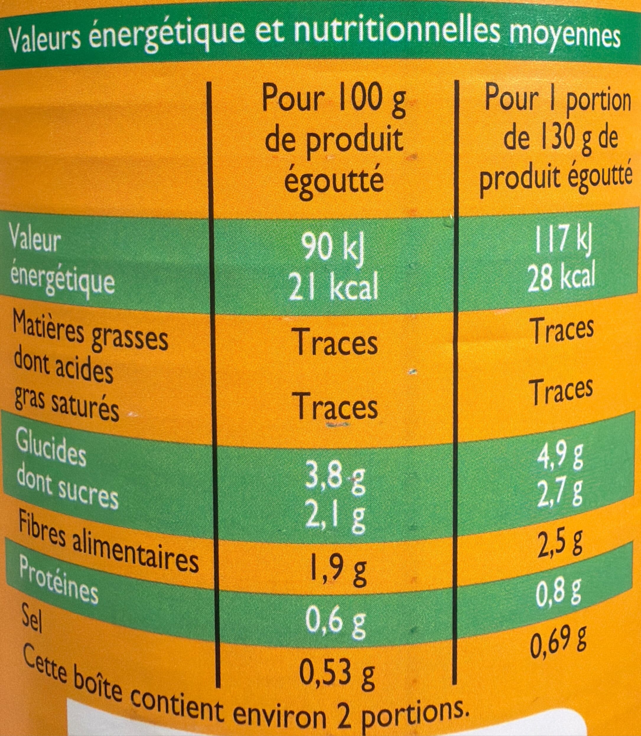 Leader Price Carotte Extra-fines packshot