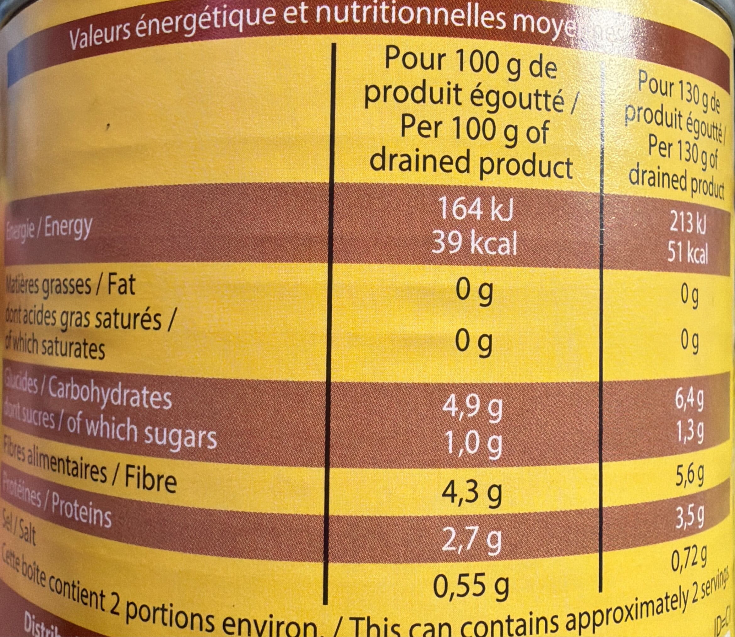 Leader Price Macédoine de Légumes packshot
