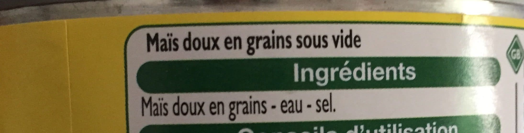 Leader Price Maïs doux croquant packshot