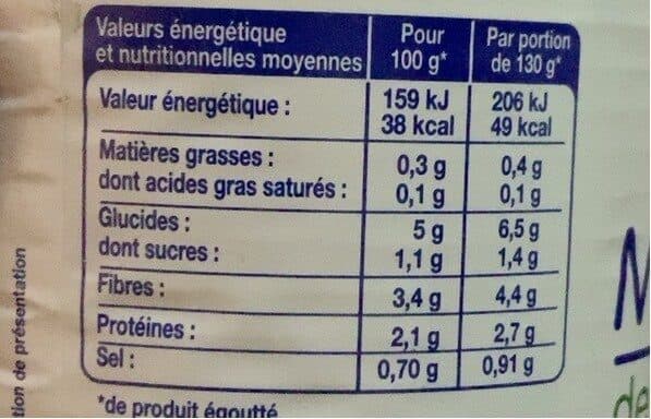 le prix gagnant Macédoine de legumes packshot