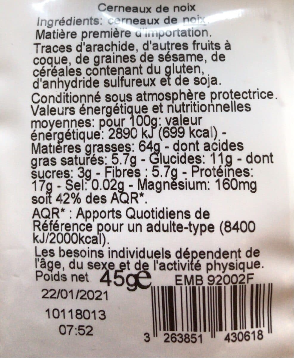 Franprix Cerneaux de boix packshot