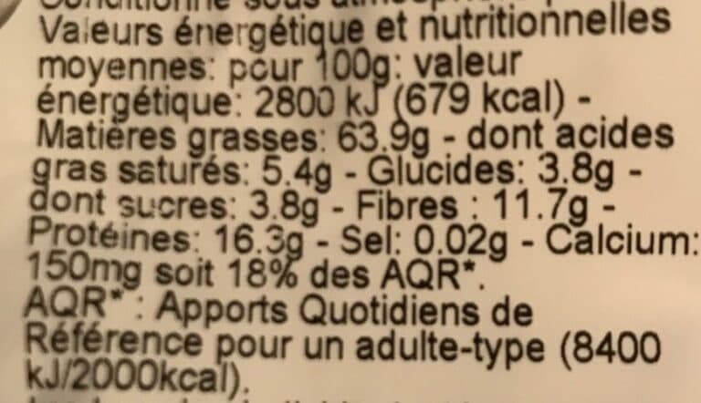 Franprix Noisettes packshot