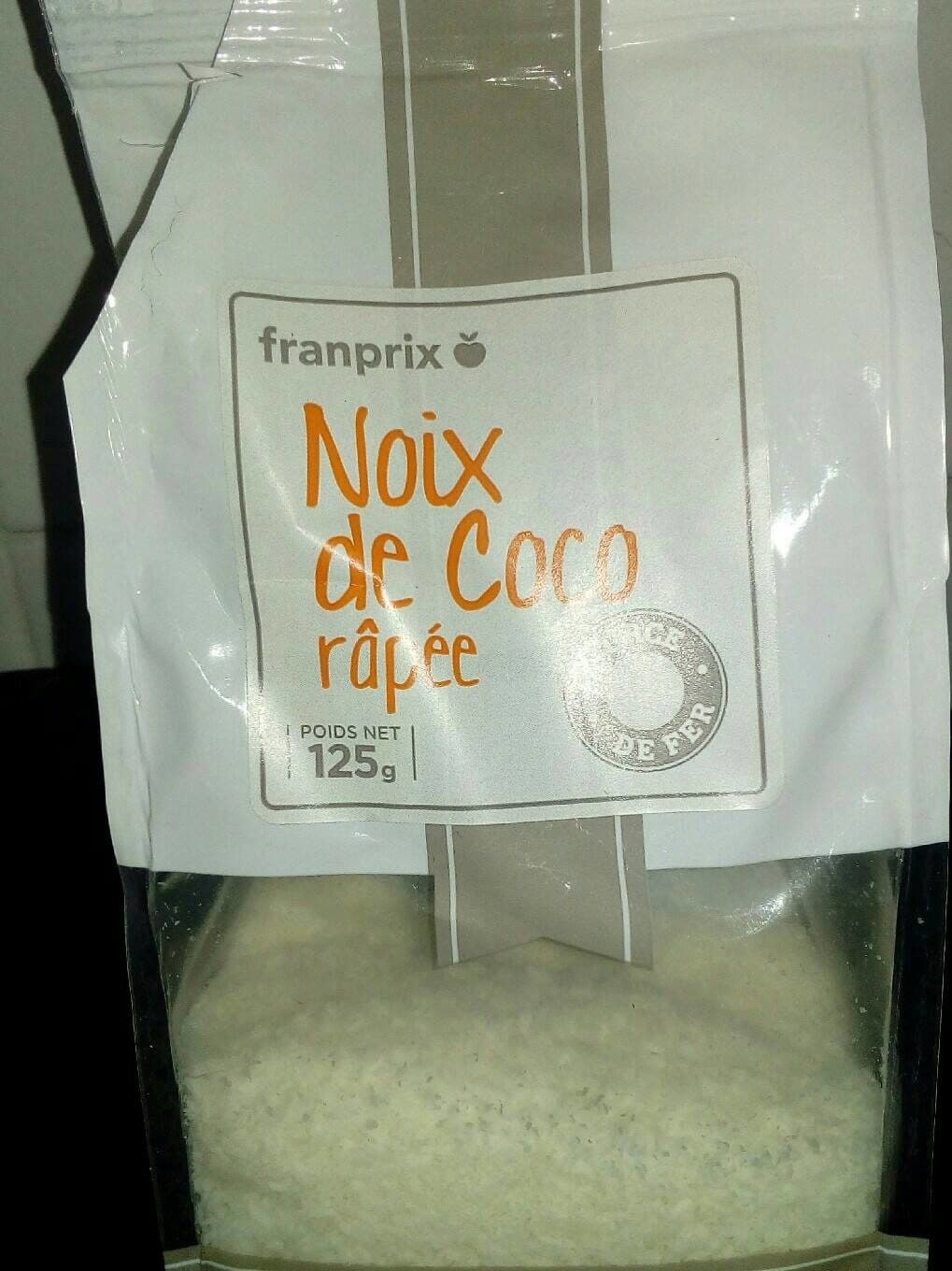 Franprix Noix de coco râpée packshot