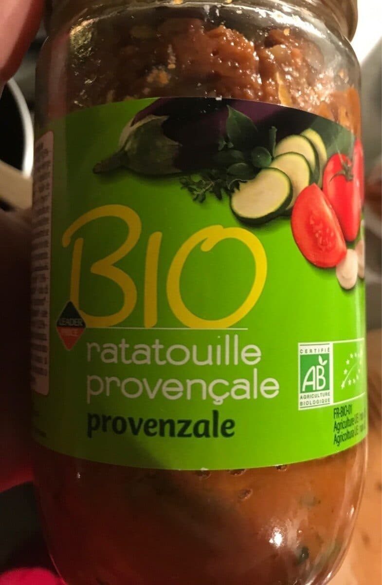 Leader Price Ratatouille bio packshot