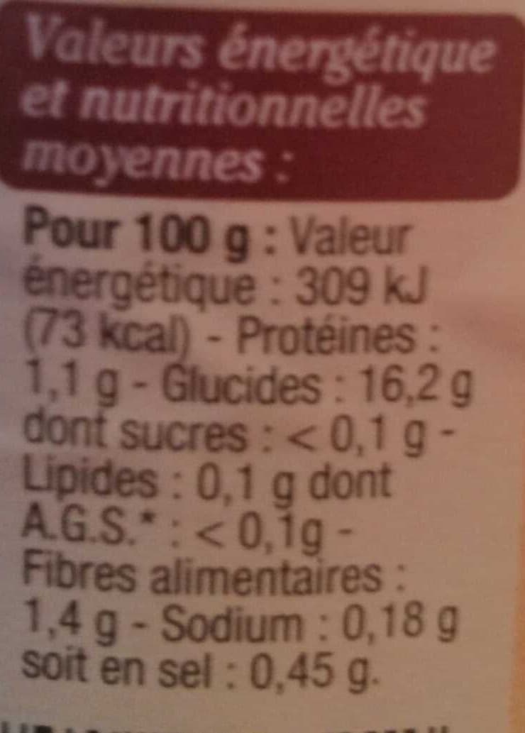 Leader Price Pommes de terre de Noirmoutier packshot