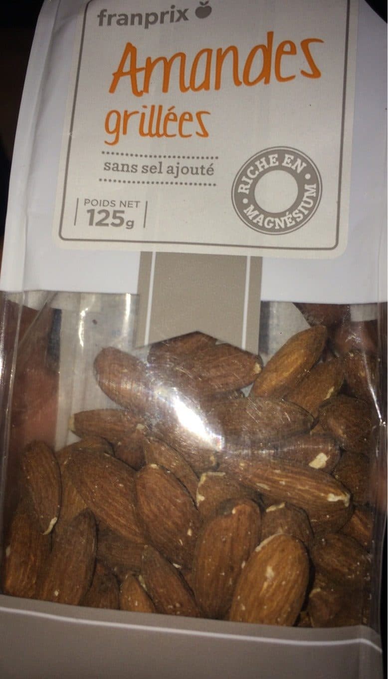 Franprix Amandes grillées packshot