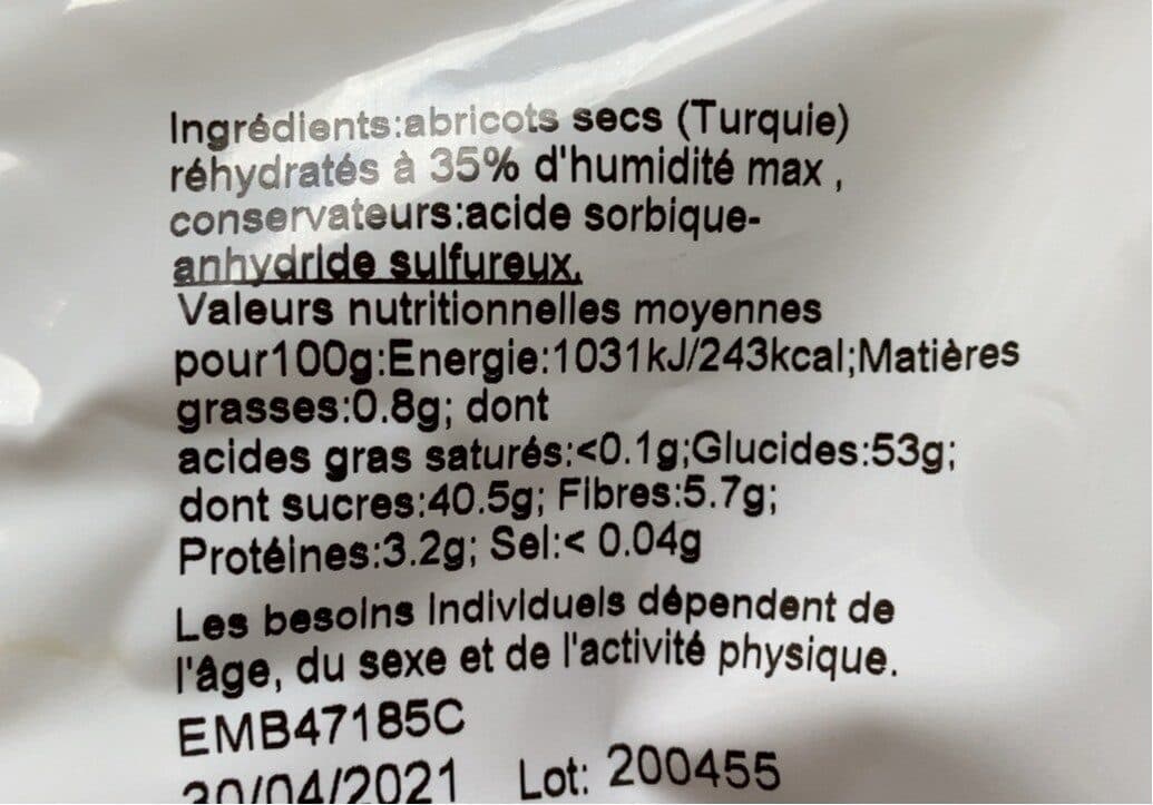 Franprix Abricots moelleux packshot