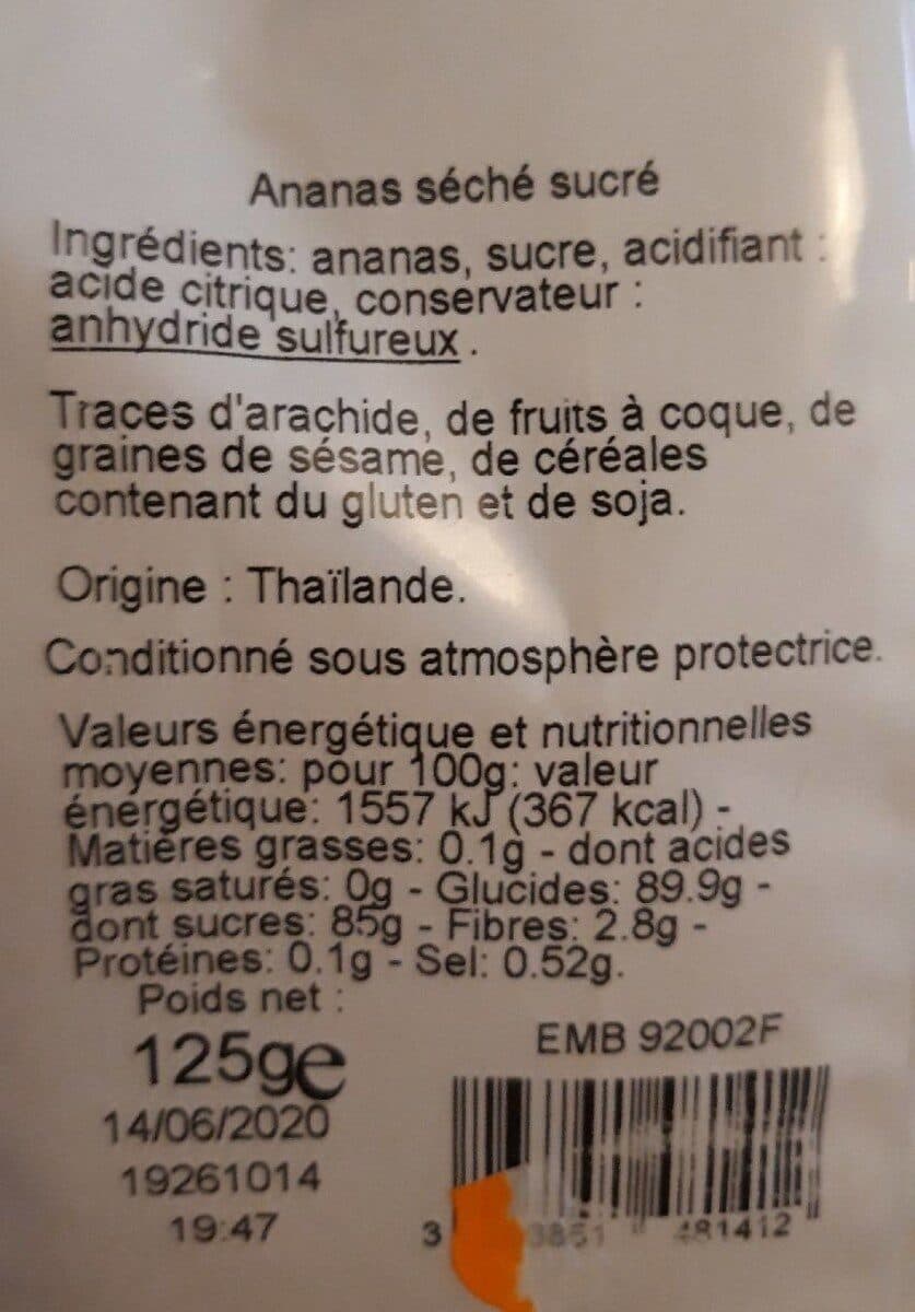 Franprix Ananas seche packshot