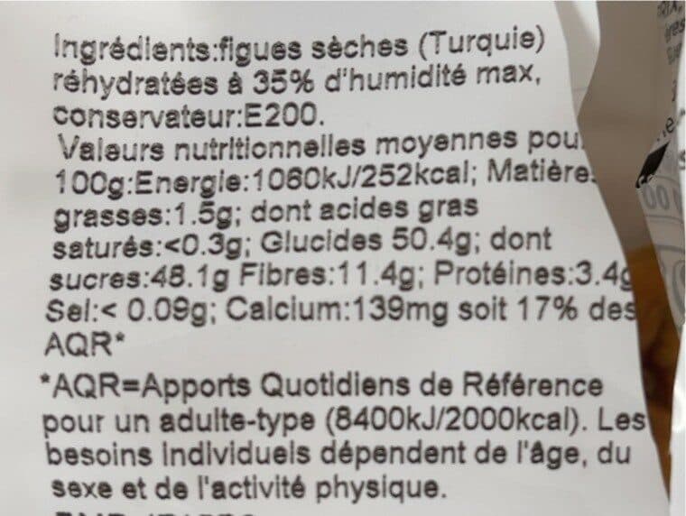 Franprix Figues moelleuses packshot