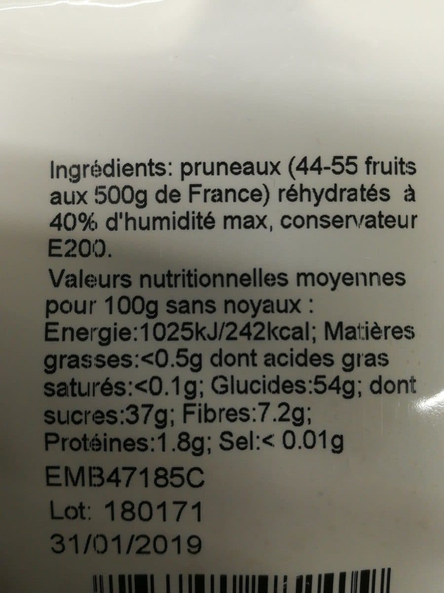 Franprix Prune séchées moelleuses packshot
