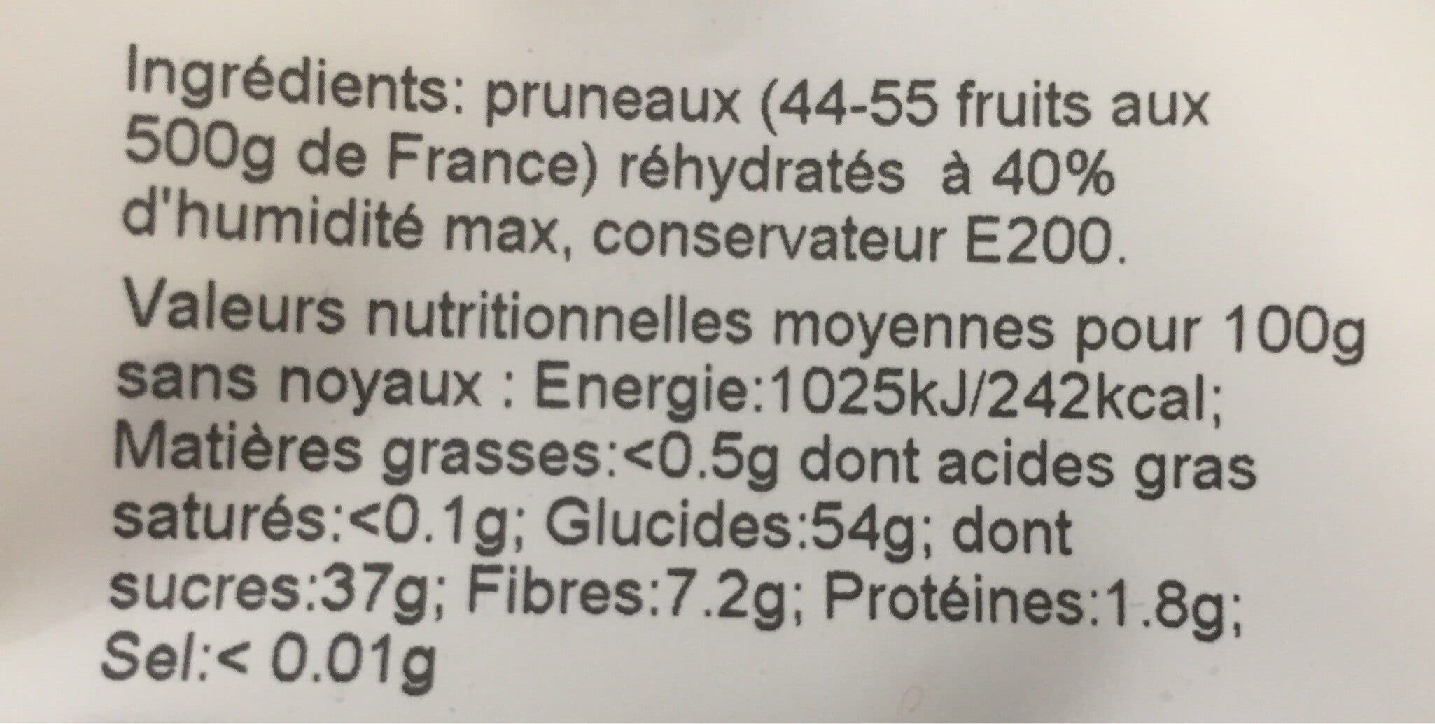 Franprix Prune séchées moelleuses packshot