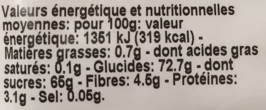 Franprix Raisins Sultanines packshot