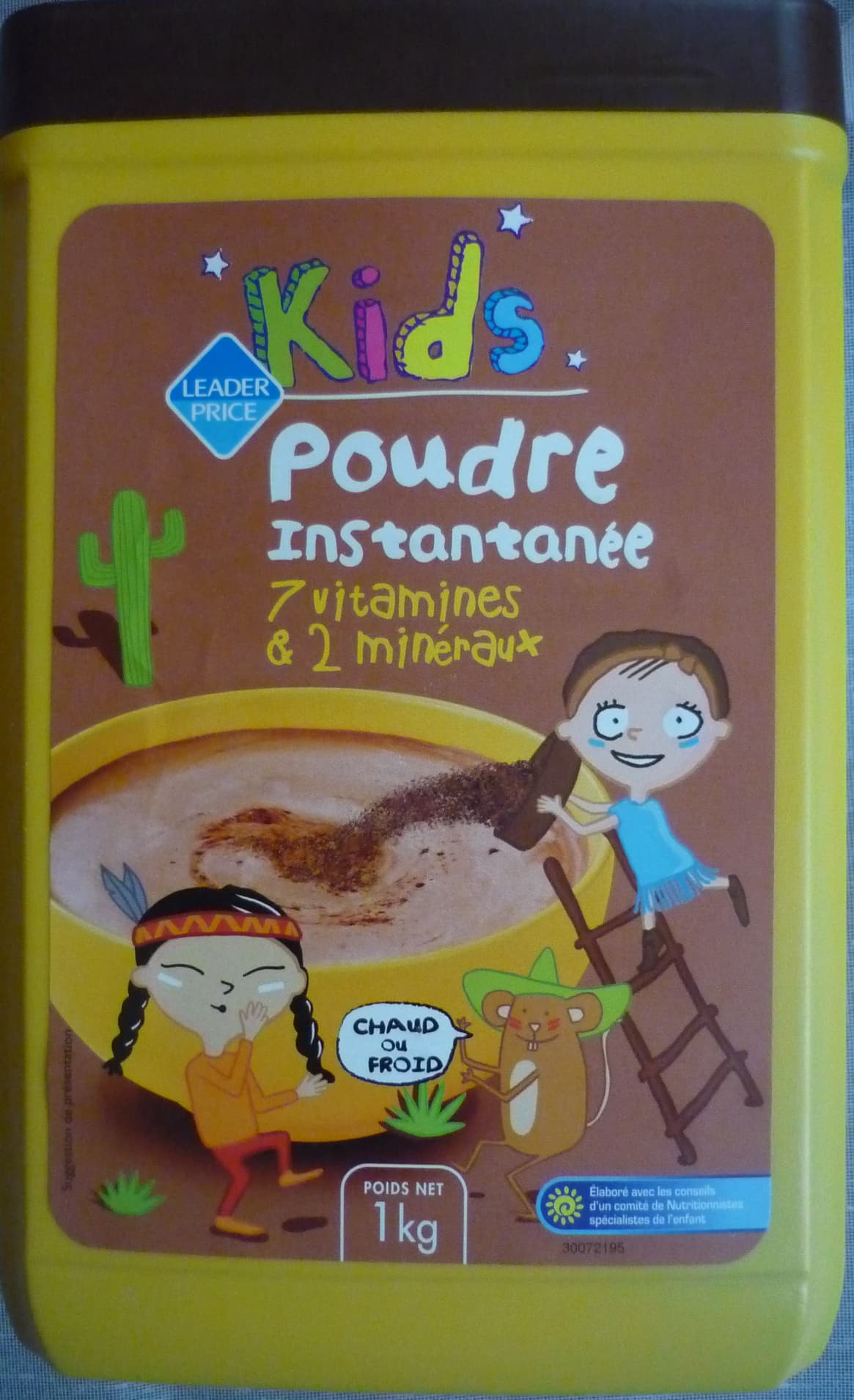 Leader Price Poudre instantanée packshot