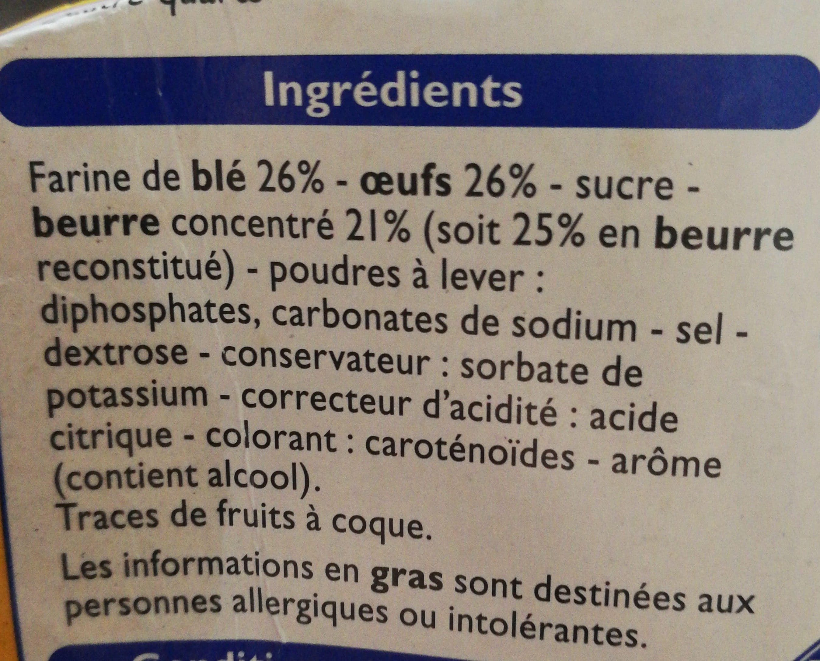 Leader Price Quatre quart breton packshot