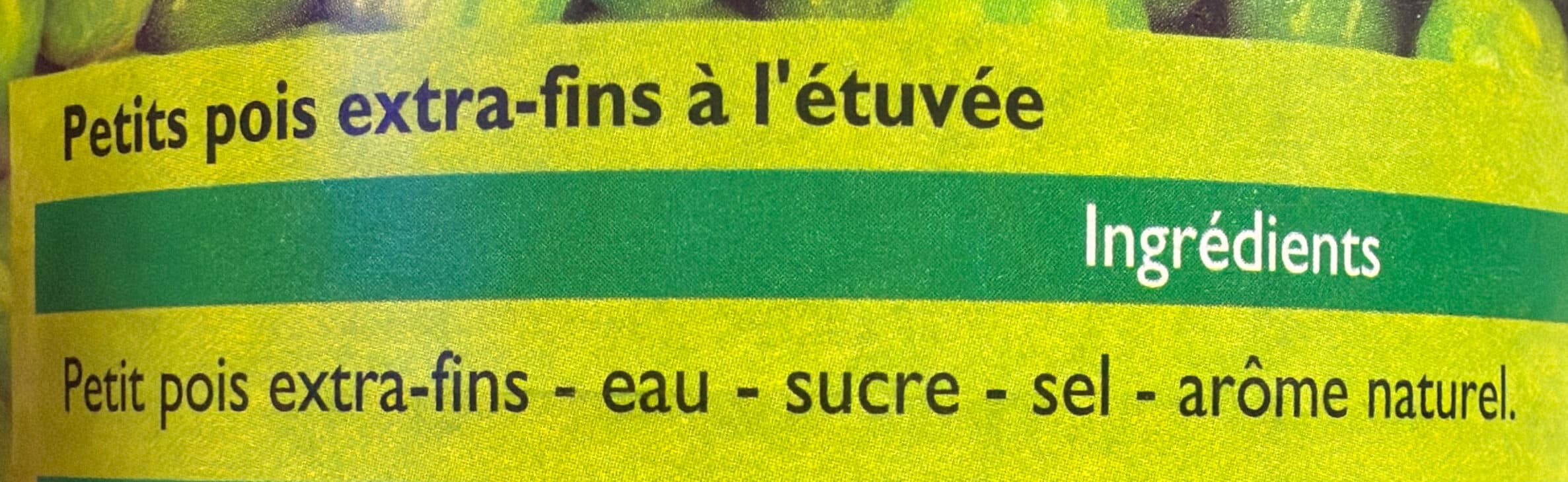 Leader Price Petits Pois à l'Étuvée Extra-Fins packshot
