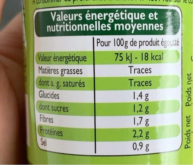 Leader Price Asperges Moyennes packshot