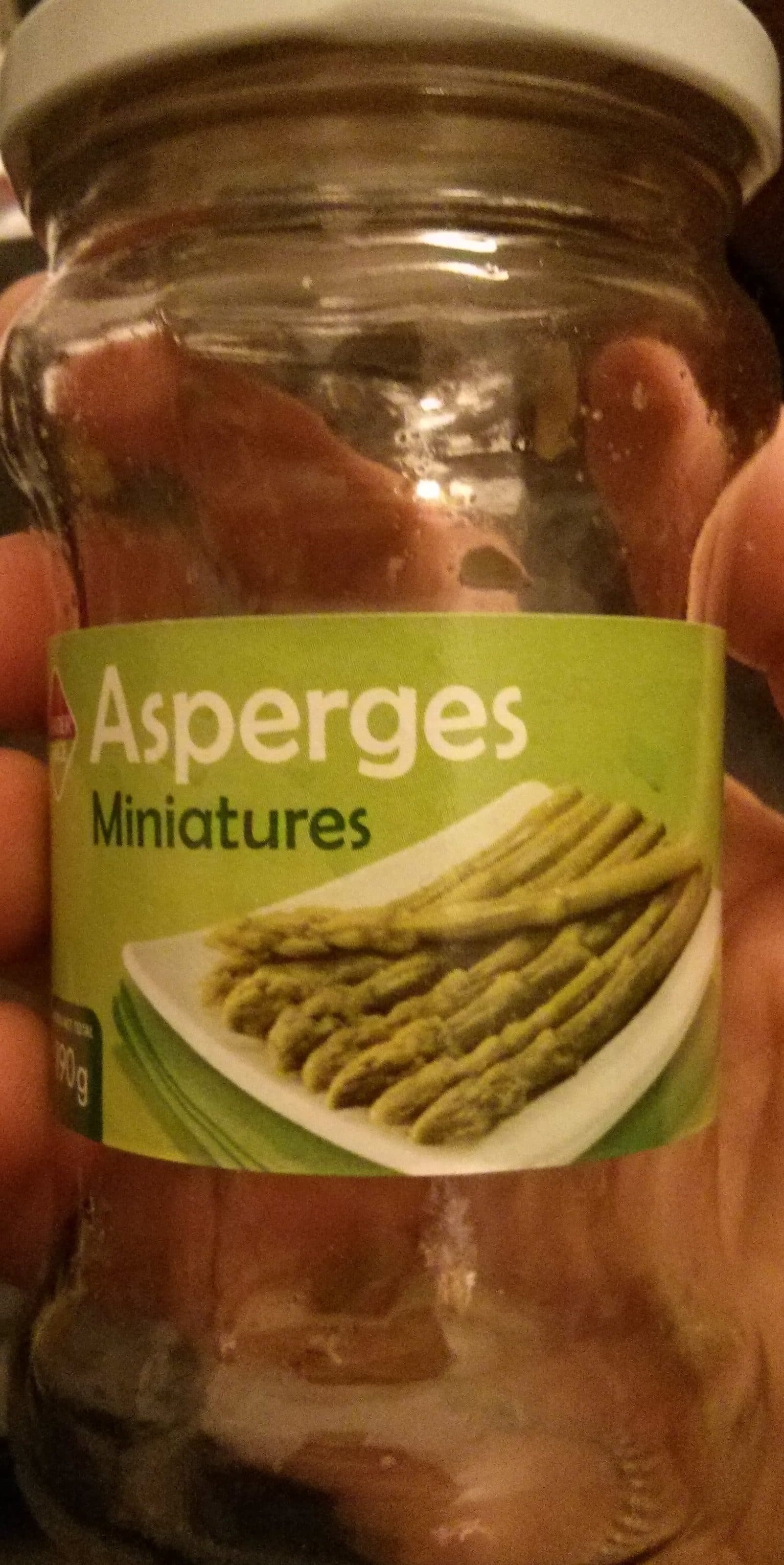 Leader Price Asperges miniatures packshot