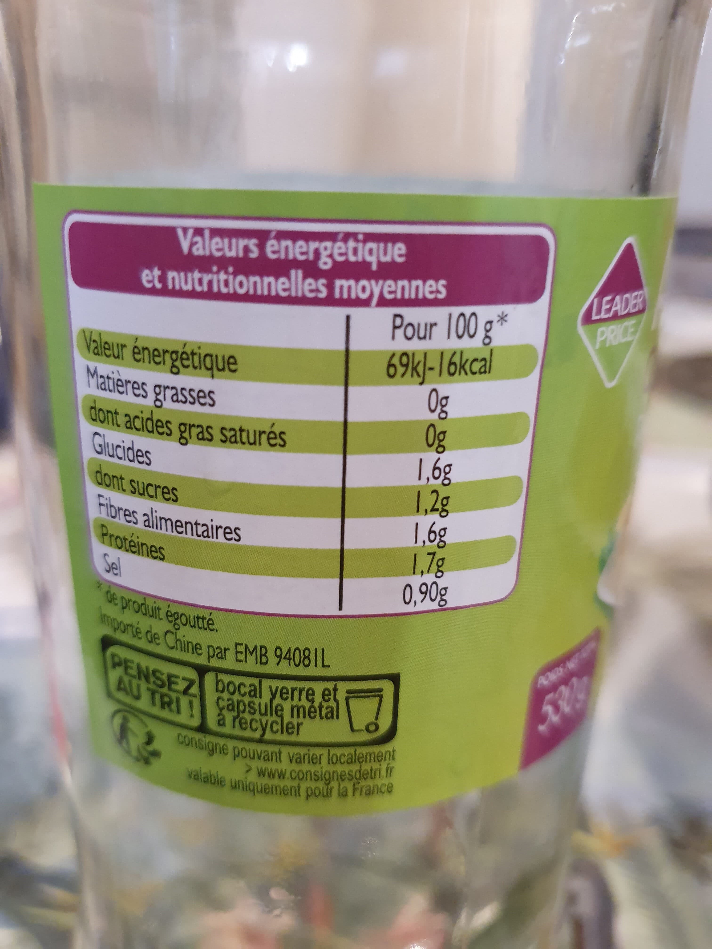 Leader Price Asperge packshot