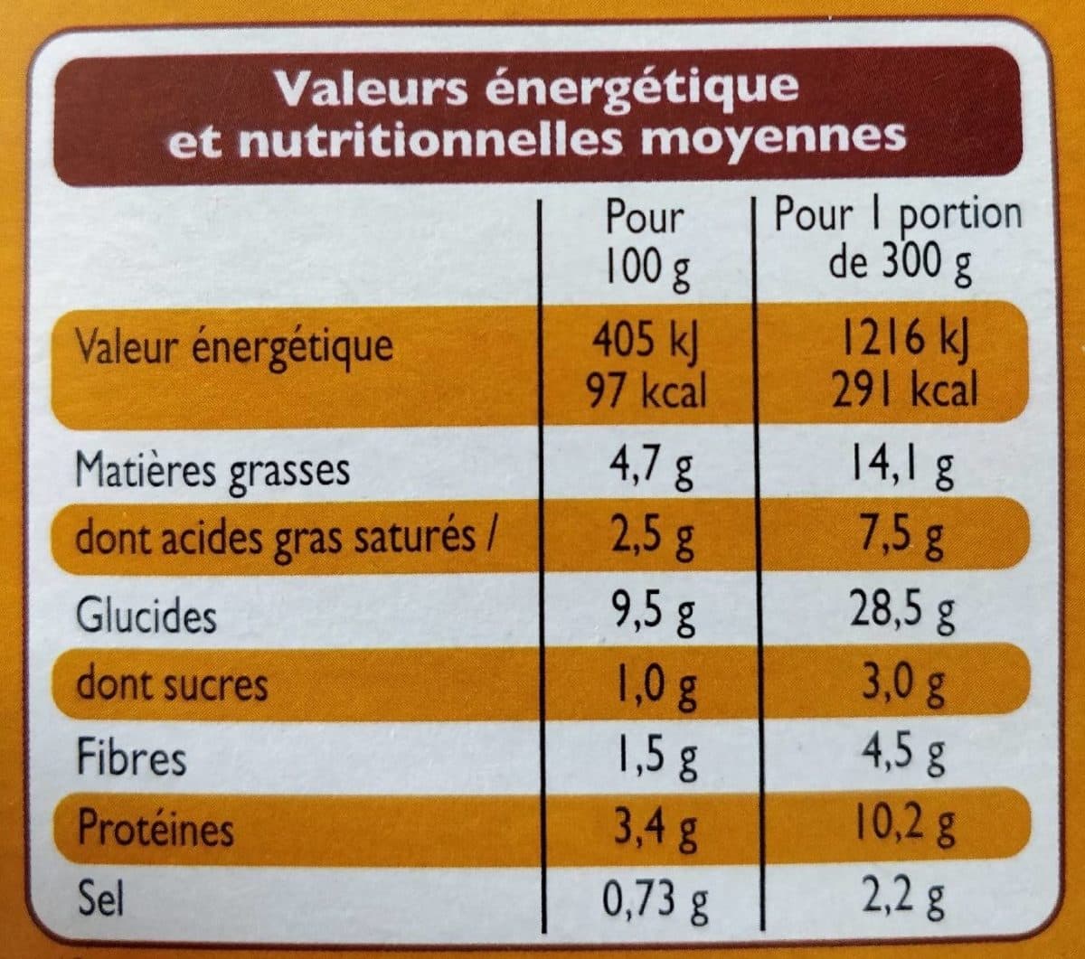 Leader Price Tartiflette packshot