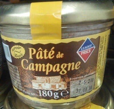 Leader Price Pâté de Campagne packshot