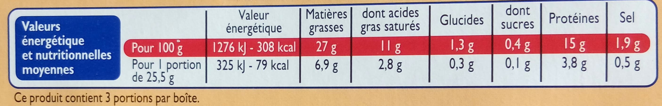 Leader Price 3 Pâtés de Jambon Pur Porc packshot