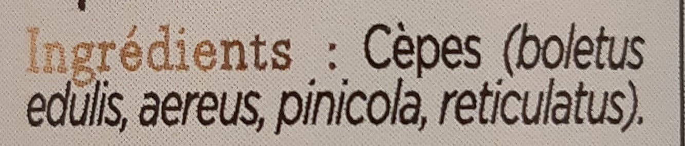 Franprix Cepes extra deshydrates packshot