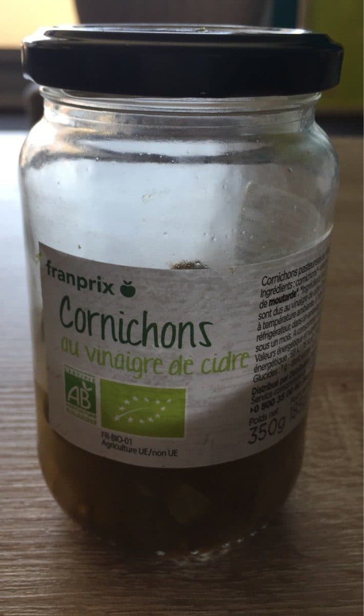 Franprix Cornichons au vinaigre de cidre packshot