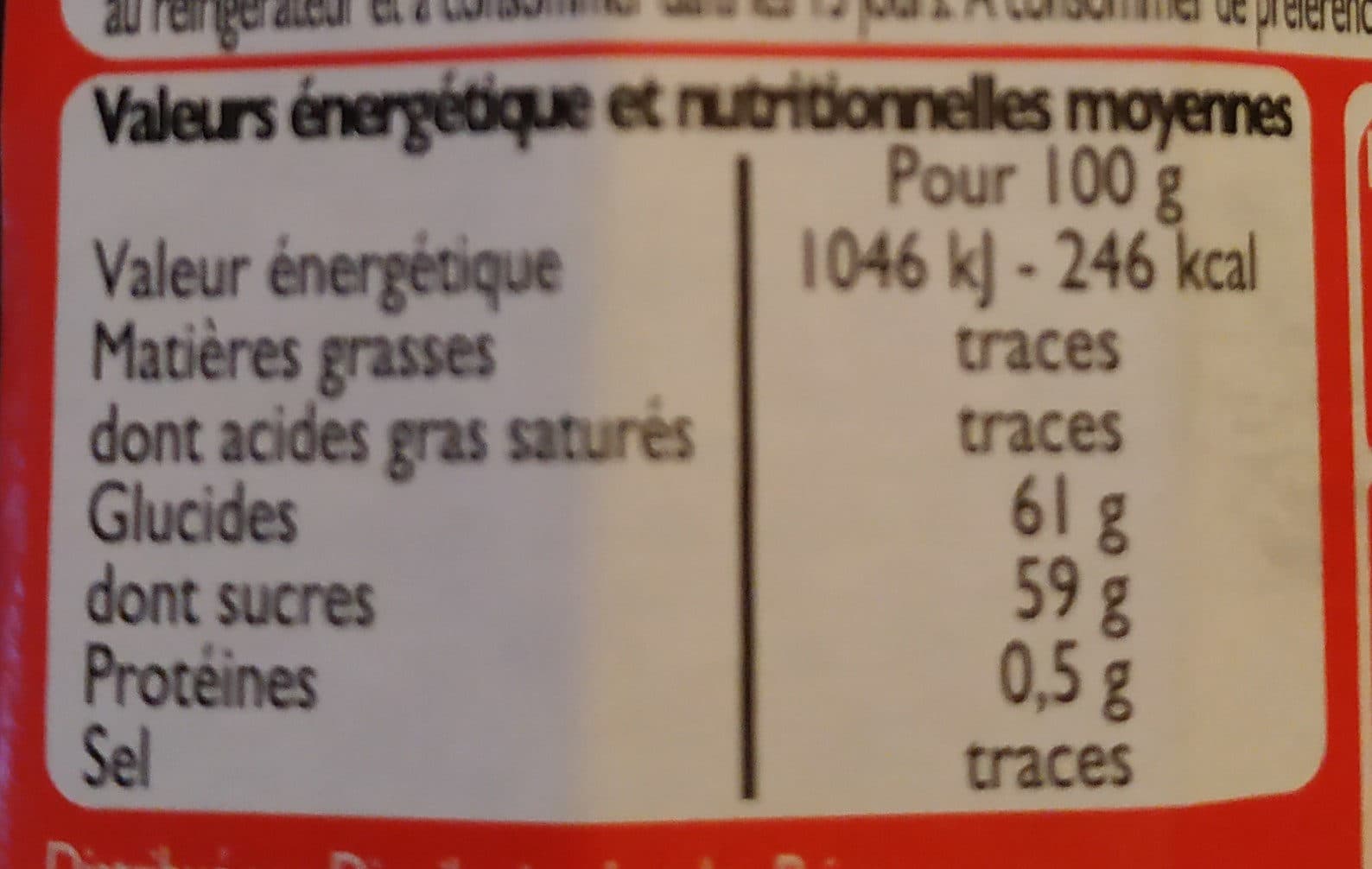 Leader Price Confiture de fraise packshot