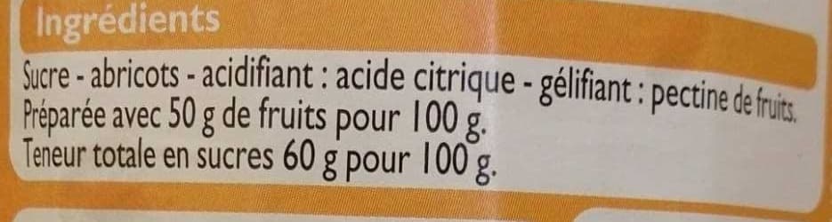 Leader Price Confiture d'Abricot packshot