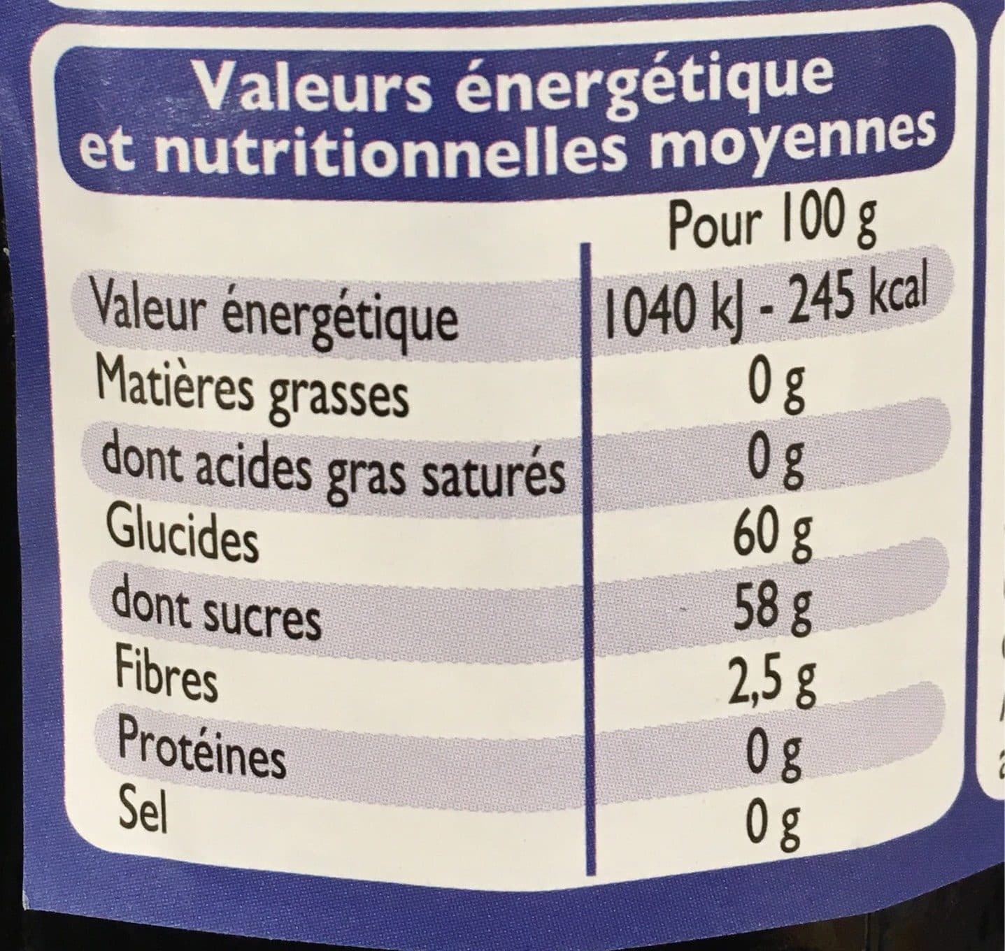 Leader Price Confiture de myrtille packshot